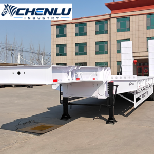 3 Axle Lowbed Semi Trailer