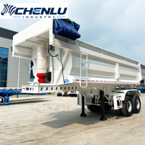 2 Axle Tipper Semi Trailer Price