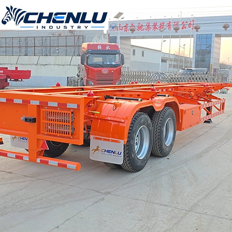 2 Axle Skeletal Semi Trailer main view