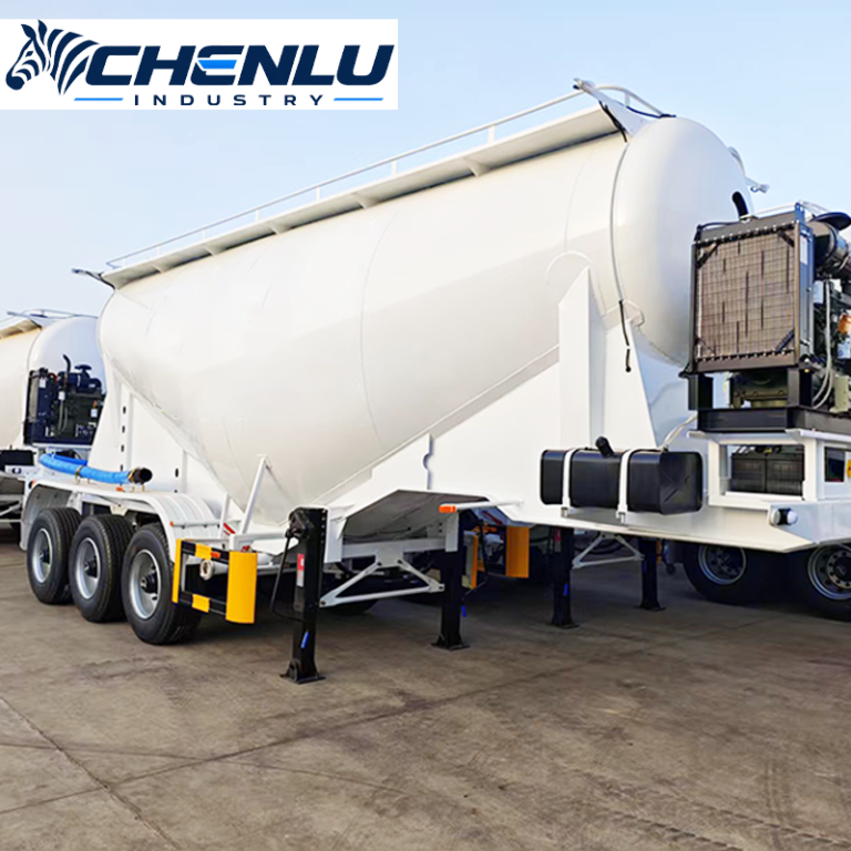 3 Axle Bulk Cement Tanker Trailer