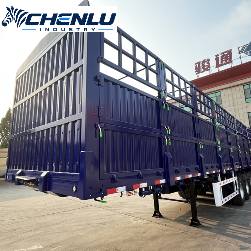 4 Axle Fence Cargo Semi Traile gallery image