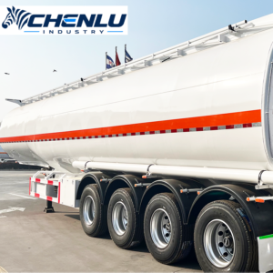 4 Alxe Fuel Tanker Semi Trailer