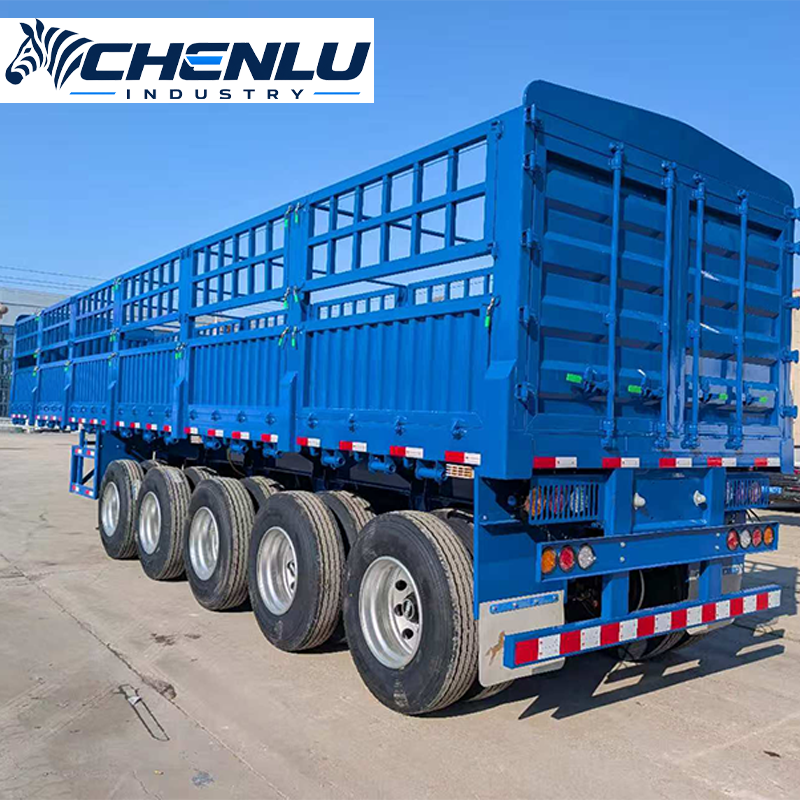 5 Axle Fence Semi Trailer main view