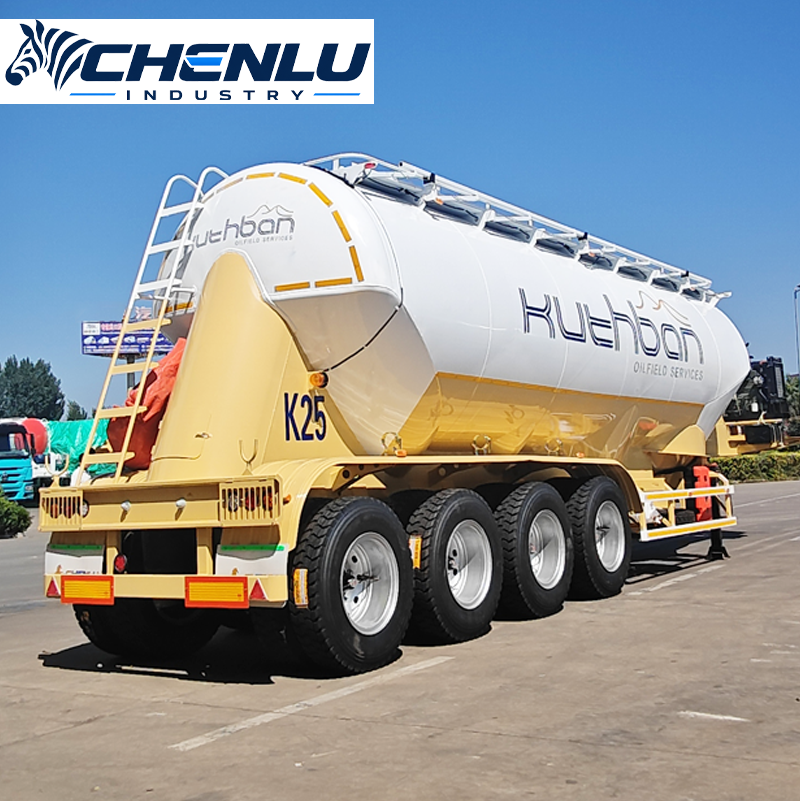 4 Axle Bulk Cement Tanker Trailer main view