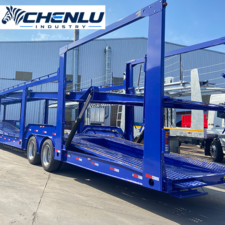 2 Axle Car Hauler Semi Trailer