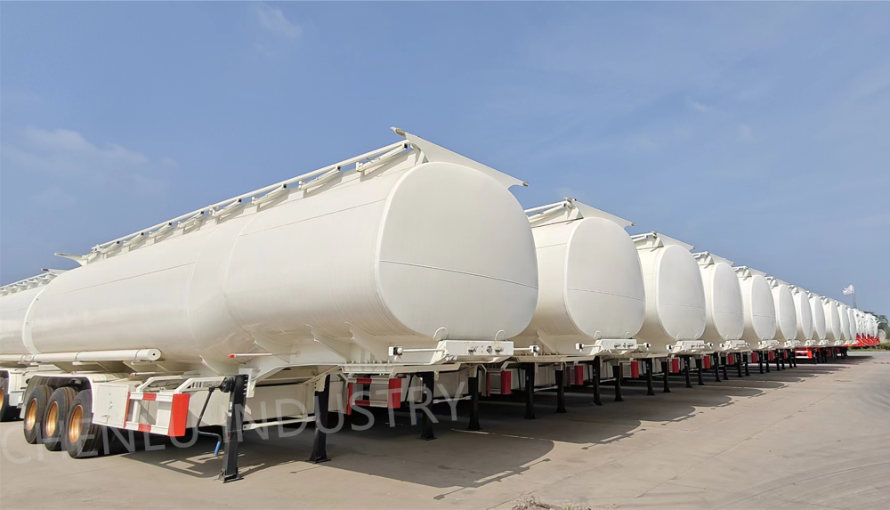 Fuel tanker trailer in stock