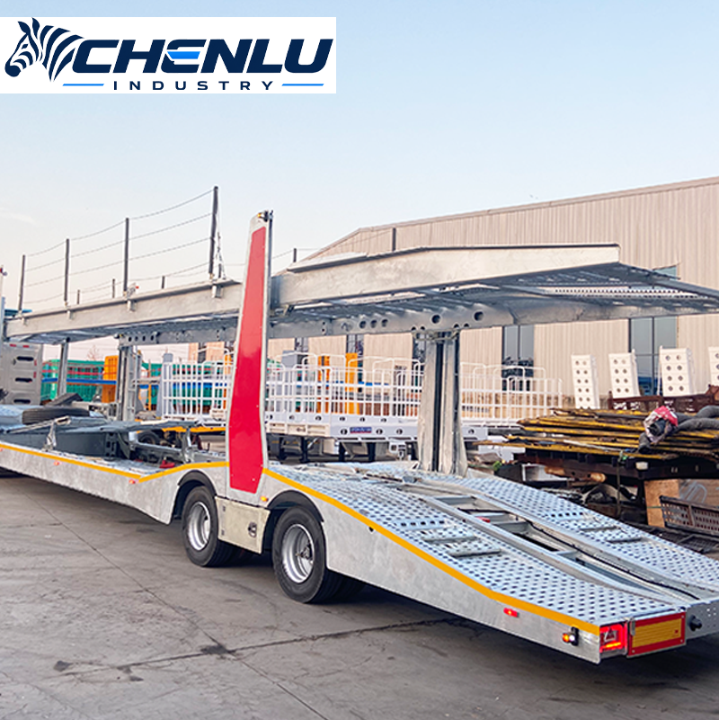 Galvanized Car Carrier Trailer gallery image