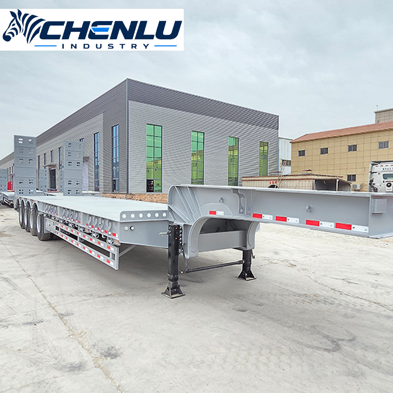 4 Axle Lowboy Trailer main view