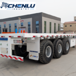 3 Axle Flatbed Trailer
