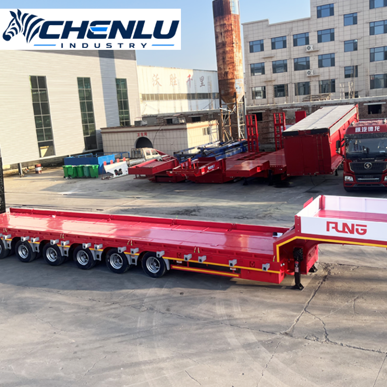 Multi Axle Lowbed Semi Trailer