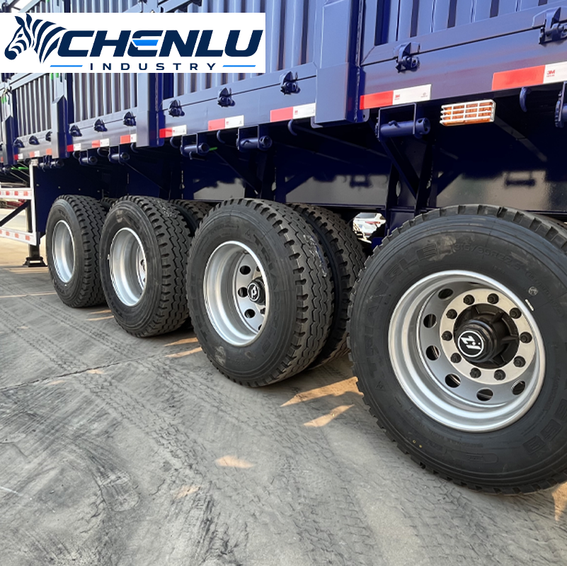 4 Axle Fence Cargo Semi Traile gallery image