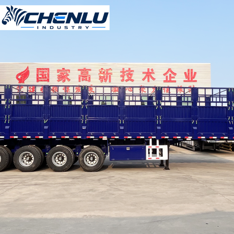 4 Axle Fence Trailer